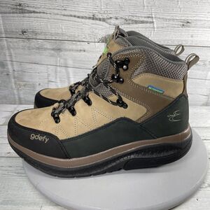 Gravity Defyer Men's Walking Shoes Size 9.5 GDEFY Sierra Brown Genuine Leather